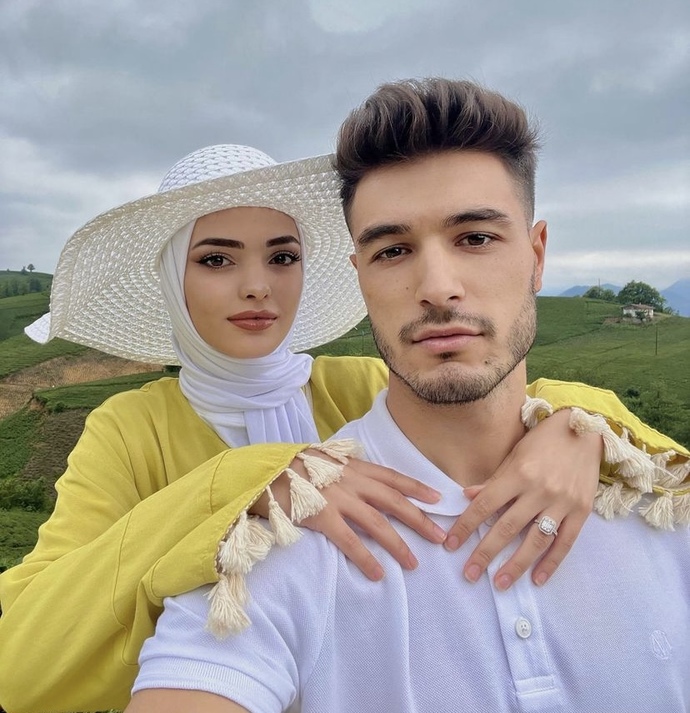 Her kapalı kız bu kadar şanslı olabilir mi?