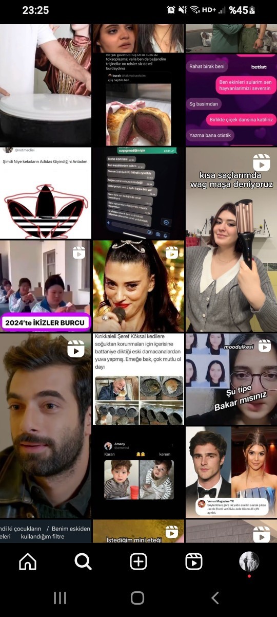 Instagram keşfetinize ne tür içerikler çıkıyor?