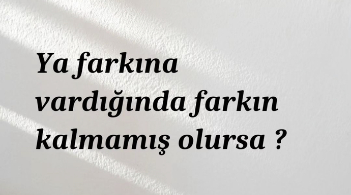 Sence sen herkes gibi misin? Farkın ne herkesten?