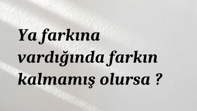 Sence sen herkes gibi misin? Farkın ne herkesten?