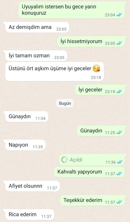 Erkekler biraz daha düşünceli olamaz mı?