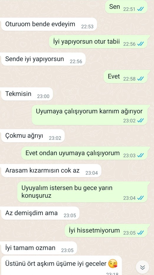 Erkekler biraz daha düşünceli olamaz mı?