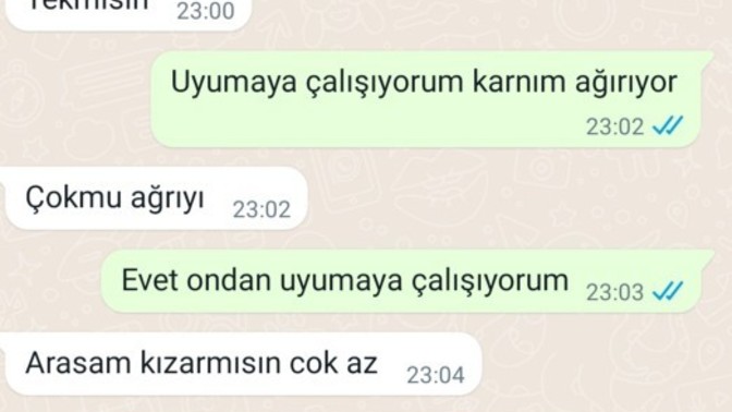 Erkekler biraz daha düşünceli olamaz mı?