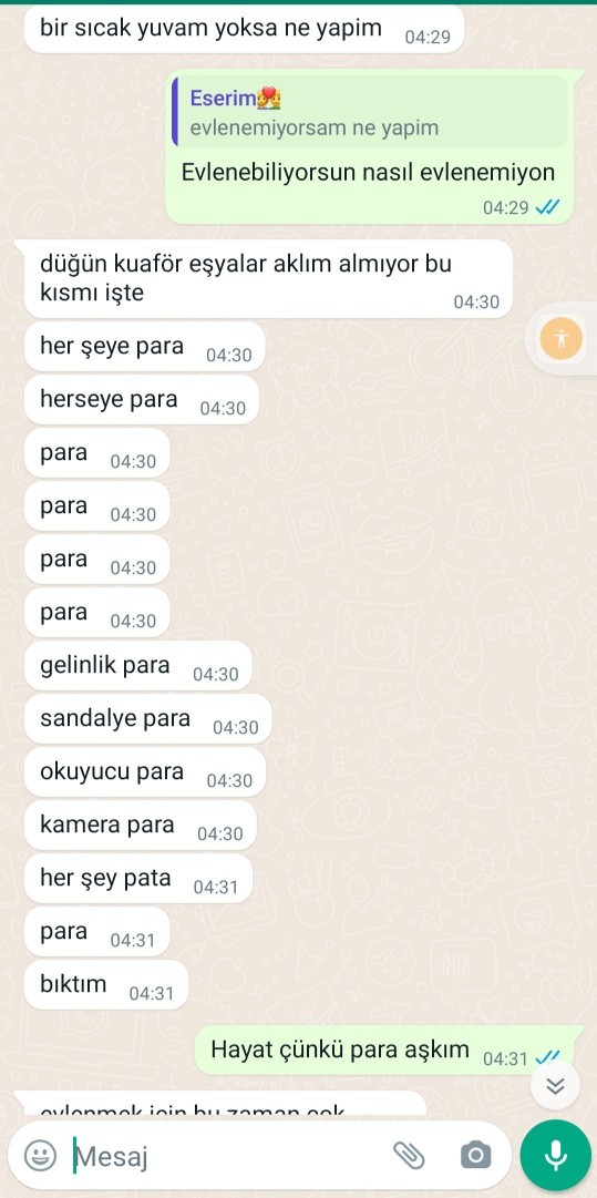 Evlilik için şartlar zorlaştı, ben ne yapacağım?