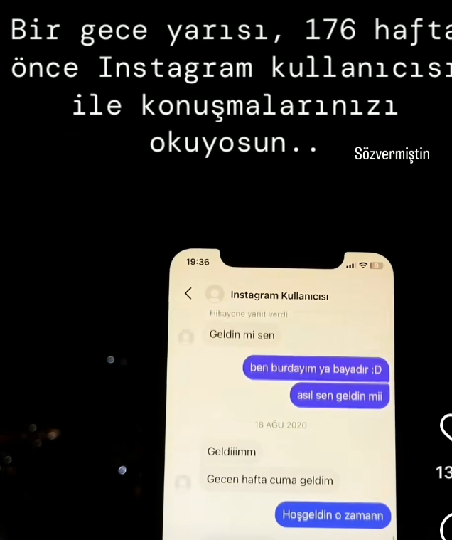 Hâlâ geçmiş konuşmalarınızı silmeyip ara sıra bakıp iç geçirdiğiniz birisi var mı?