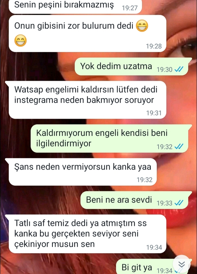 Arkadaşım biriyle konuşmam için ikna etmeye çalışıyor, istemiyorum. Ne diyeyim buna?