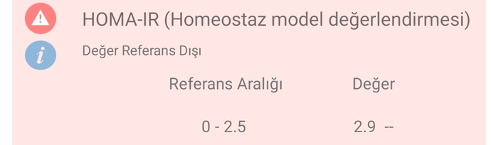 Kan tahlilinde homa ır yüksekliği ne demek biliyor musun?