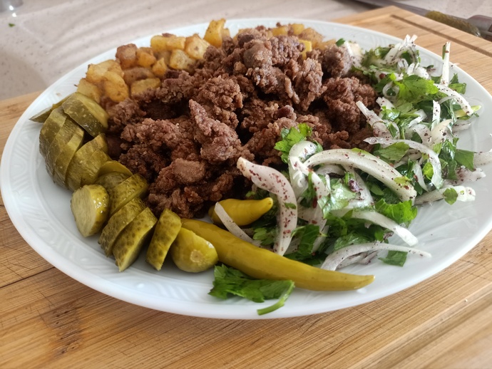 Arnavut ciğeri yapan erkekten olur mu?