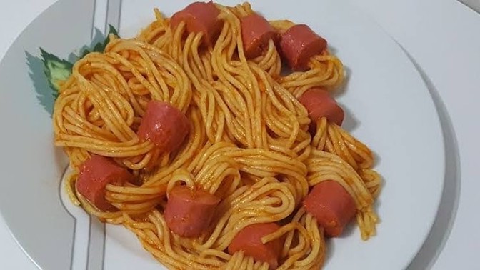 Sosisli Makarna seviyor musunuz?