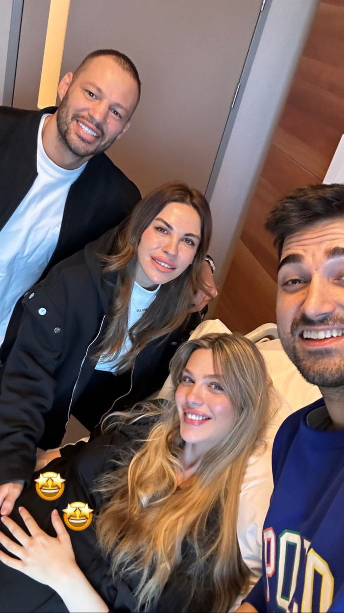 İdo Tatlıses ve Yasemin Şefkatli çiftinin ikiz bebekleri oldu