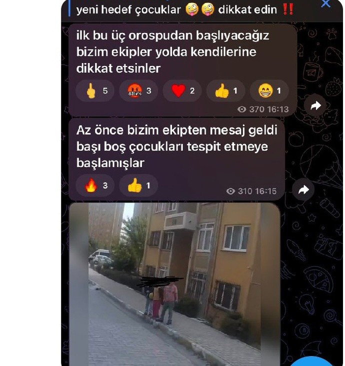 C31K-EBU CEHİL isimli terör örgütü halen hayvan katliamlarına, milli degerlerimize saldırıyor ve çocuk p. Paylaşıyor?