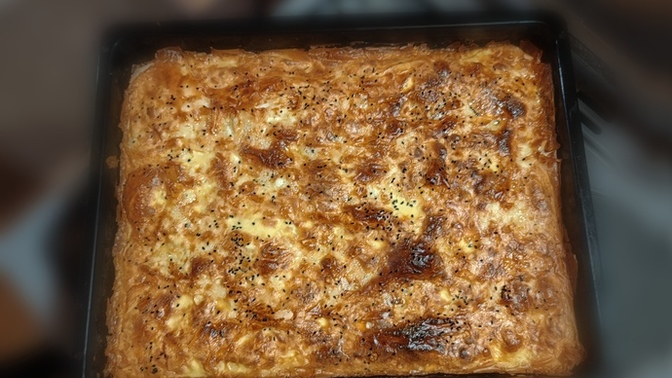 Börek yaptım 🥧 nasıl görünüyor?