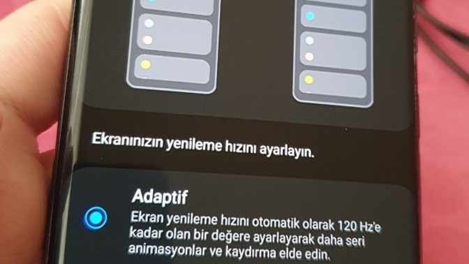Telefonunuzun ekran tazeleme hızı kaç Hz ve ne kadar olmasını isterdiniz?
