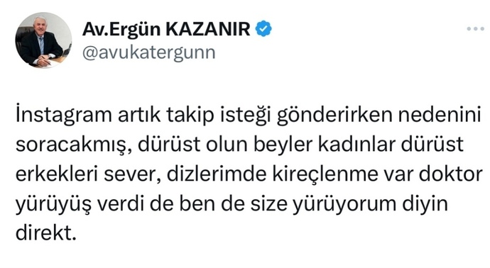 Sizin takip kriteriniz nedir?