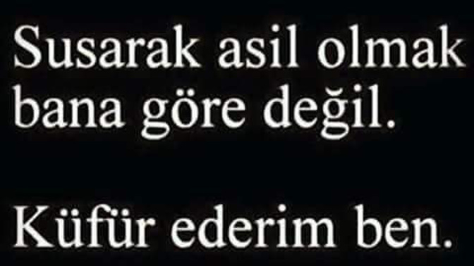Küfür ederken yüzüne karşı mı küfür edilmeli, arkasından mı sövgüler sıralanmalı?