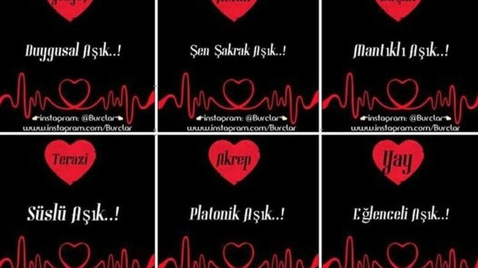 Sizin burcunuz aşkta hangisi👇?