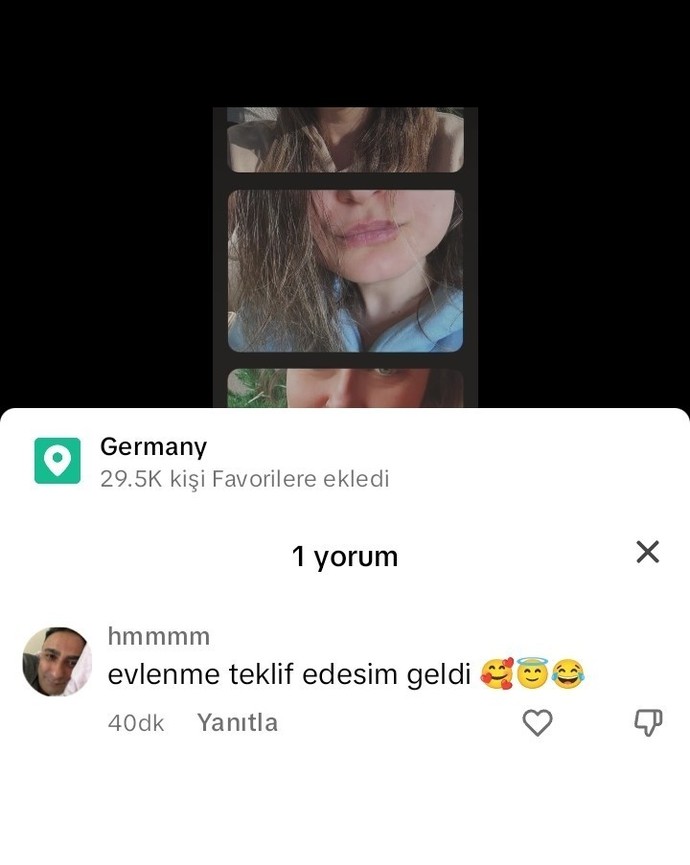 Sevgilim bir kadına evlenme teklifi edesim geldi yazmış. Kim haklı?