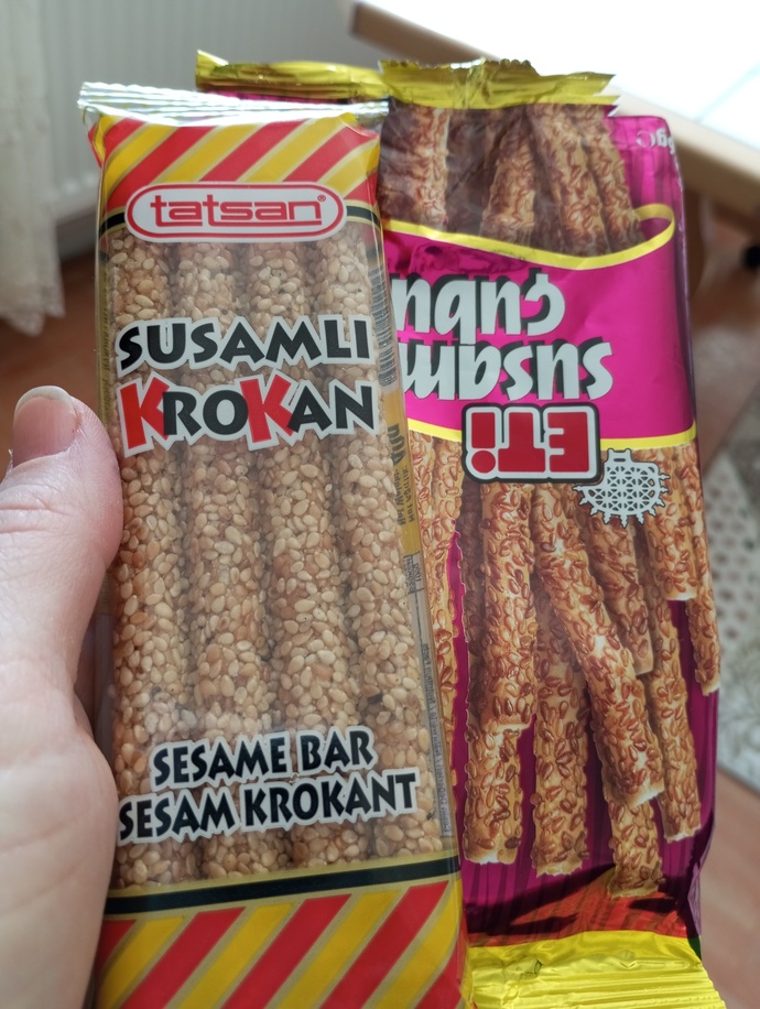 Susamlı abur cubur sever misiniz?