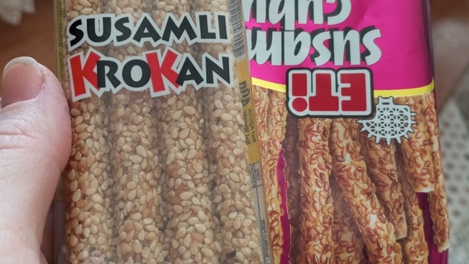 Susamlı abur cubur sever misiniz?