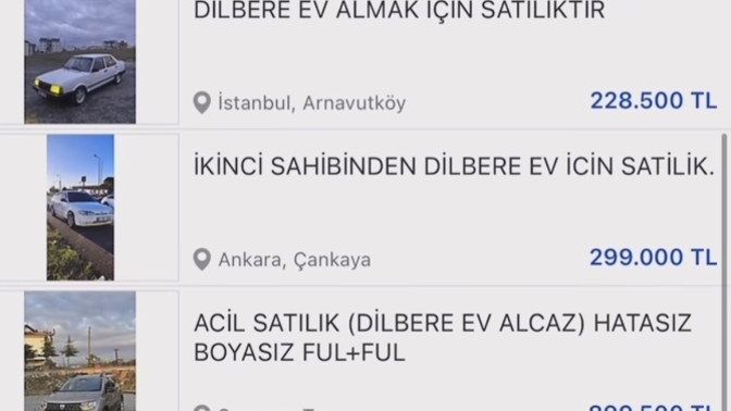Şimdi de Dilber'e ev almak için Sahibinden de ilan başlıkları değişmiş. Ne düşünüyorsunuz?