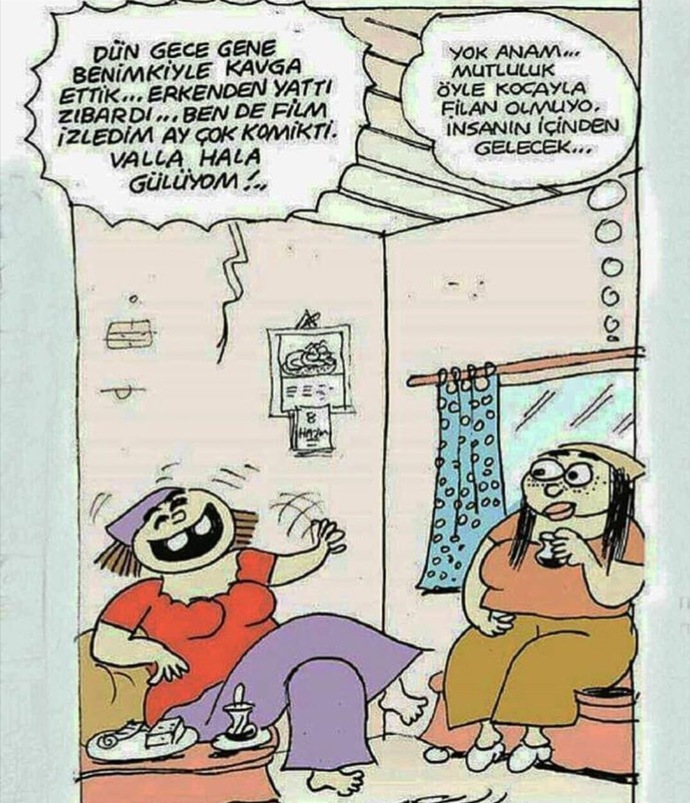 Mutluluk insanın içinden mi gelecek?