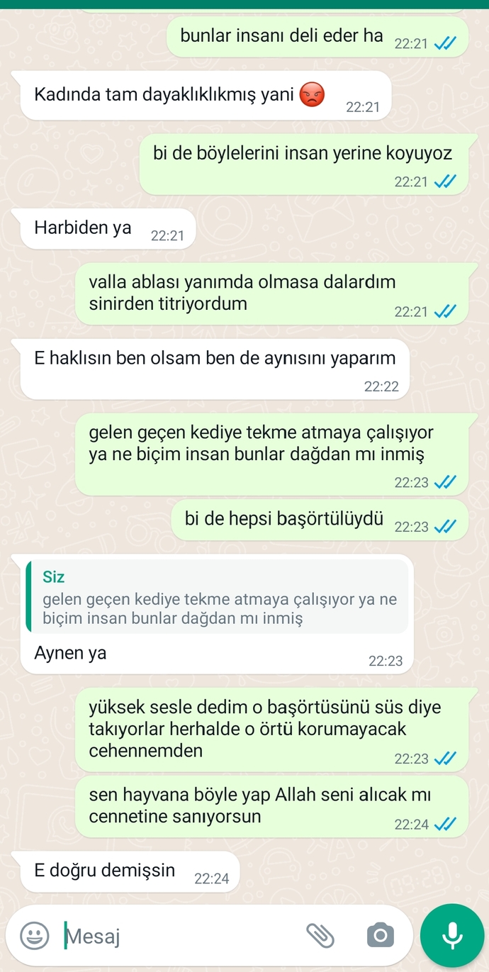 İnsanlar niye bu kadar vahşi?