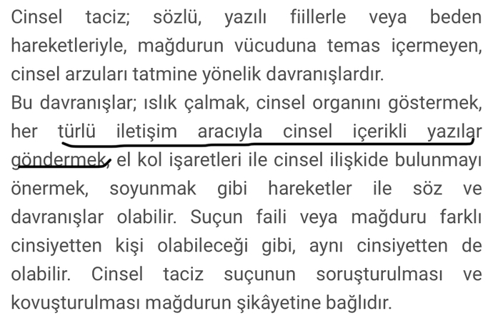 Sitede önünüze gelen her kadına ayıplı seyler yazarken ve fotosunu atarken suç işlediğinizi biliyor muydunuz?