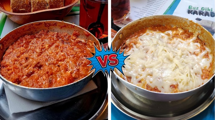 Menemen klasik mi olmalı, kaşarlı mı olmalı?