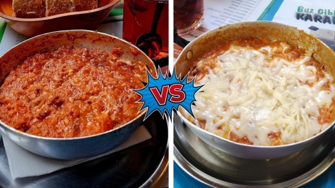 Menemen klasik mi olmalı, kaşarlı mı olmalı?