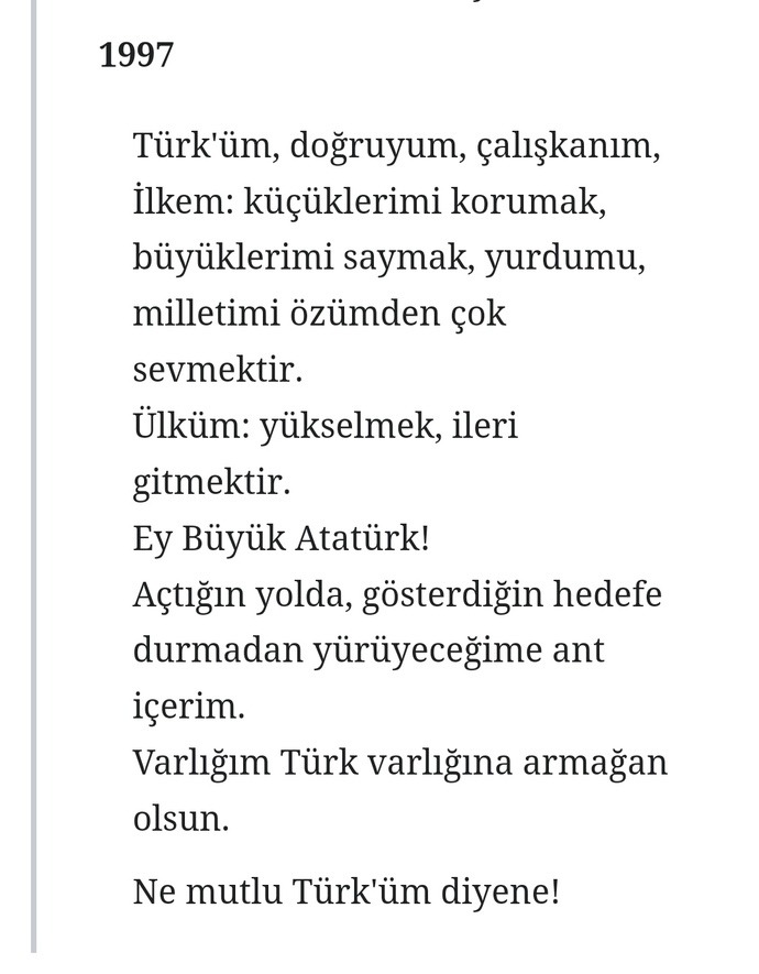 Andımız niye kaldırıldı? Neyden rahatsız olmuşlar?