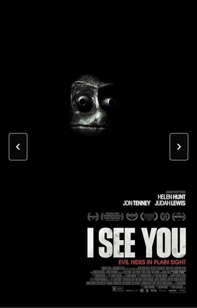 Bu akşam kendine hangi filmi armağan edeceksin ben kendime i see you armağan ediyorum?