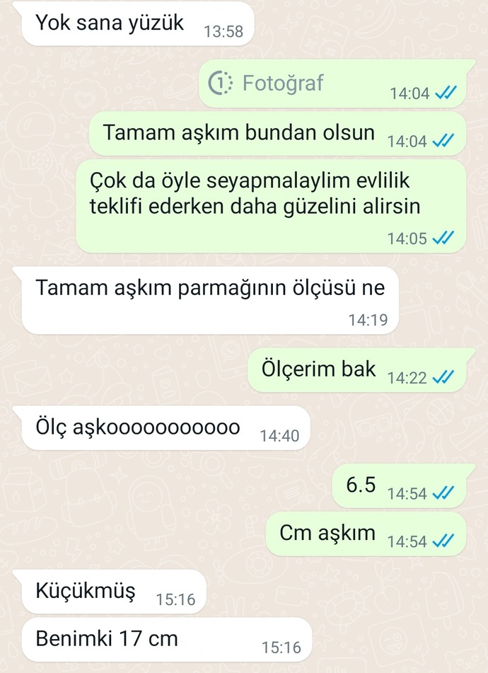 Evlilik konuşurken sevgilim böyle diyor sizce sevmiyor mu?