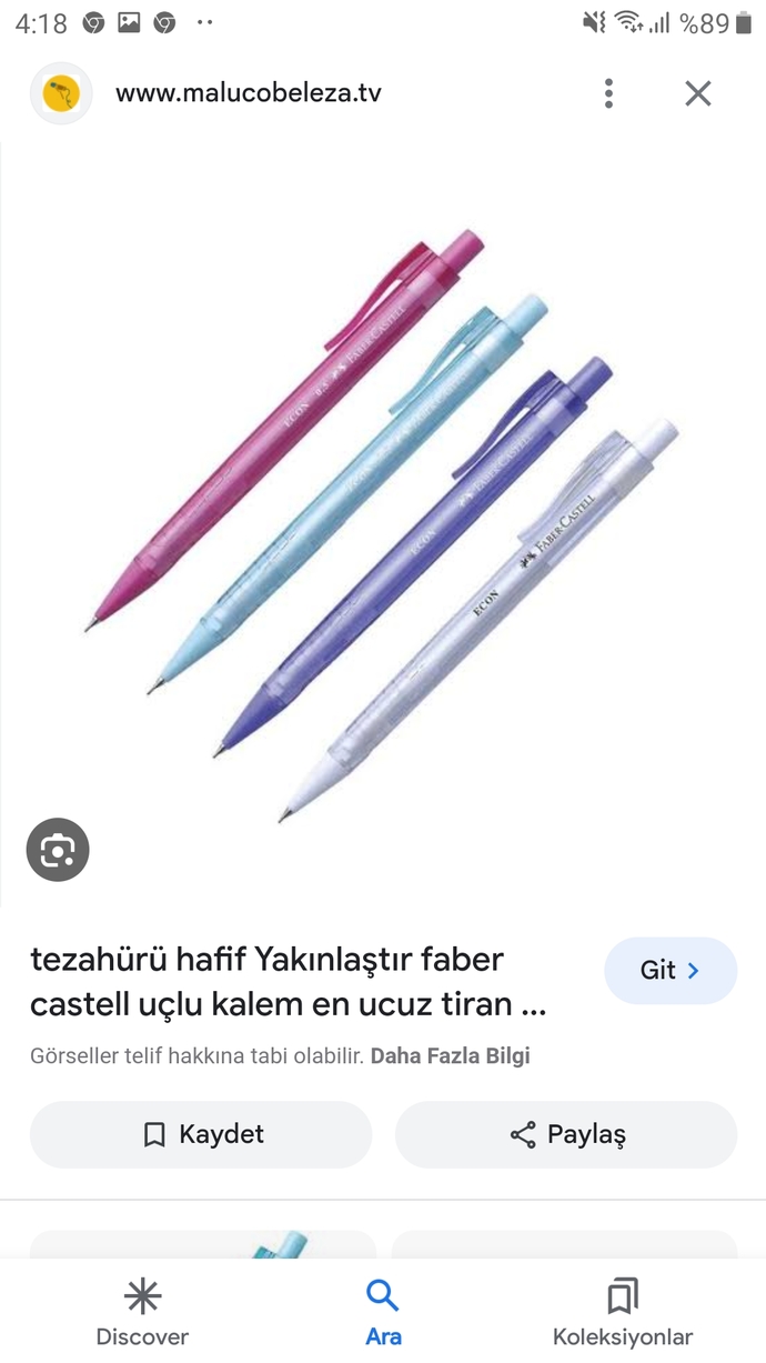 KKızlar uçlu kalem alicam hangi renk aliyim?