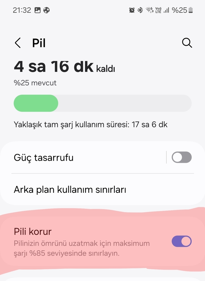Samsung galaxy tab a8 bir tabletim var bunu aldığımda da şarjı max %85 oluyordu zamanla düzelir dedim ama şimdide aynı normal mi?