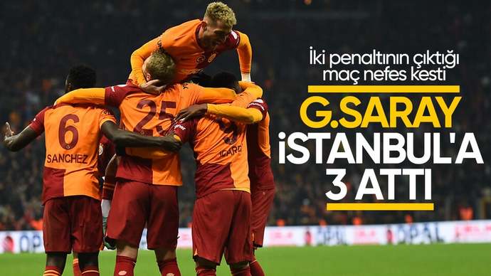 Galatasaray 3 - Istanbulspor 1... Sarı kırmızılılar sezonun en kötü oyunlarından biriyle galip geldi! Maçı nasıl buldunuz?