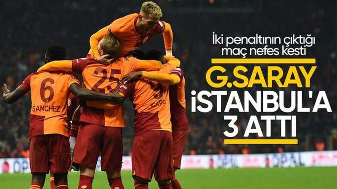 Galatasaray 3 - Istanbulspor 1... Sarı kırmızılılar sezonun en kötü oyunlarından biriyle galip geldi! Maçı nasıl buldunuz?