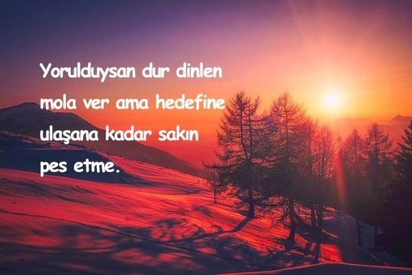 Yorulduğunda bazı şeylere ara vermek iyi midir?