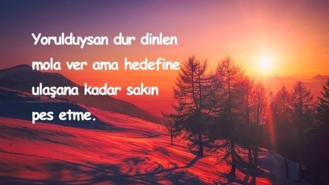 Yorulduğunda bazı şeylere ara vermek iyi midir?