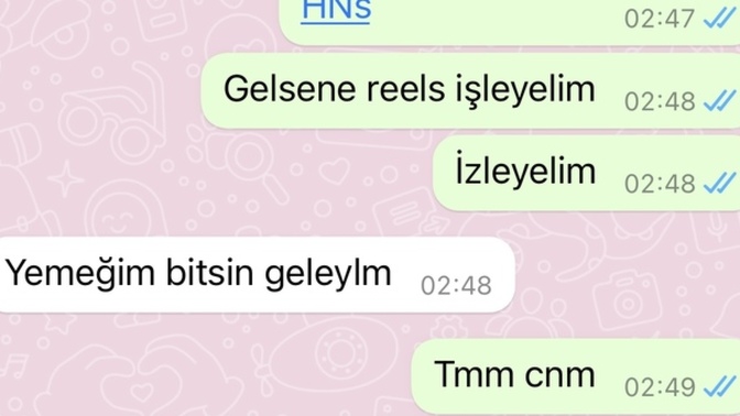Ev ahalisi ile evdeyken de mesajlaşıyor musunuz?