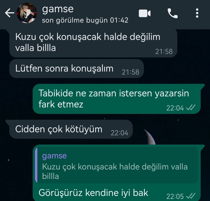 Konuşmak istiyor mu, istemiyor mu?
