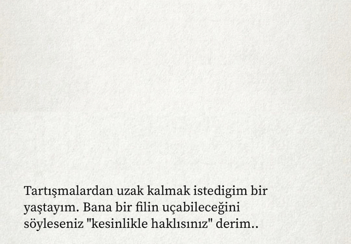 En son kiminle/neden tartıştınız?