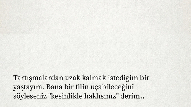 En son kiminle/neden tartıştınız?