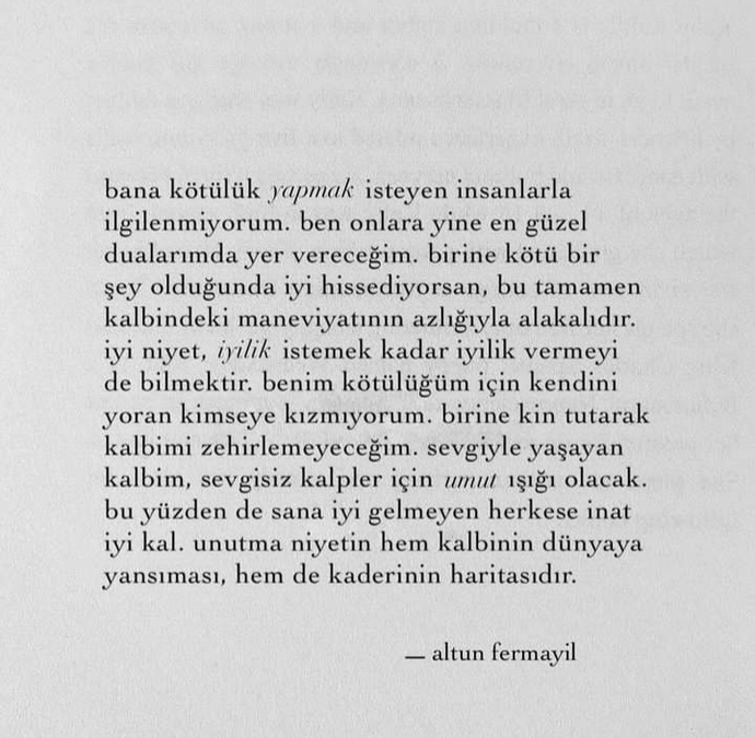 Iyi gelmeyen herkese inat iyi kal❤