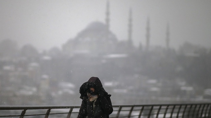 Türkiye genel itibariyle beyazlara büründü, senin oralarda hava nasıl?