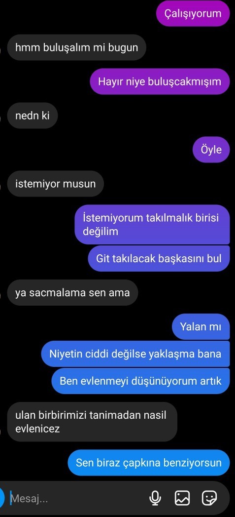 Bu kişiden olur mu?