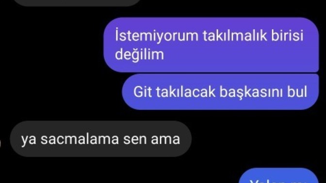 Bu kişiden olur mu?