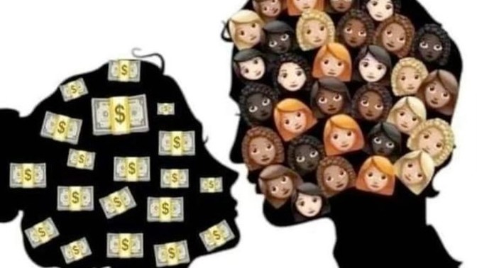 Kadınlar paraya Erkekler de kadına doymuyor sizce doğru mu?
