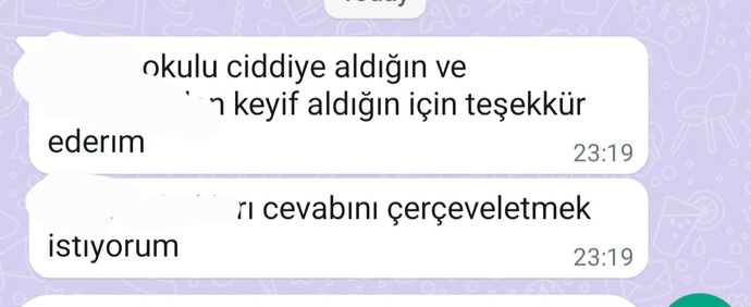 Nasıl bir öğrencisiniz/öğrenciydiniz?