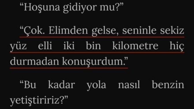 Sohbetinden sıkılmadığınız biri var mı?