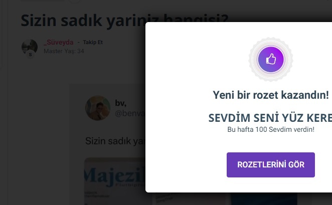 Sizin sadık yariniz hangisi?